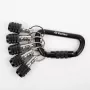 C.K Tools T4575 soporte de accesorios con mosquetón, set de 5 piezas