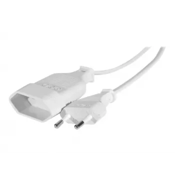 CUC Exertis Connect 573722 cable de extensión para interiores, 1 toma de CA, 1,8 m, blanco
