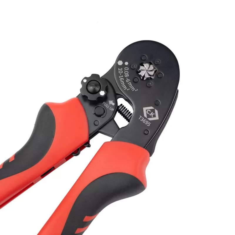 C.K Tools T3695 crimpadora automática para terminales de puntera 0,08-16 mm²