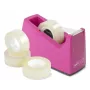 Rapesco 1621 dispensador de cinta adhesiva rosa