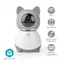 Nedis WIFICI30CGY cámara de vigilancia IP inalámbrica para interiores – 720p HD, visión nocturna, audio bidireccional