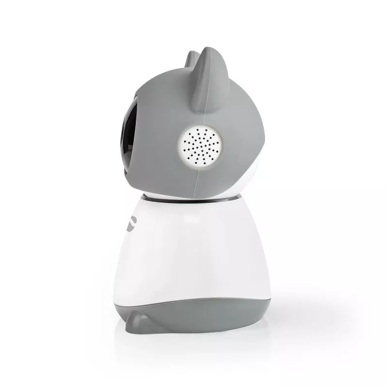 Nedis WIFICI30CGY cámara de vigilancia IP inalámbrica para interiores – 720p HD, visión nocturna, audio bidireccional