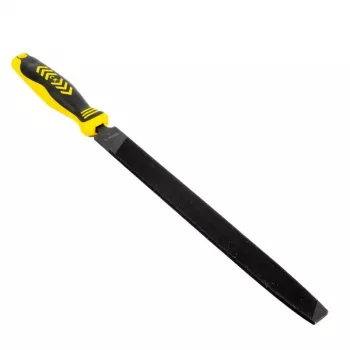 C.K Tools T0075A 10 limas de sierra, 250 mm, picado sencillo, lima de alisado, acero al carbono de alta calidad