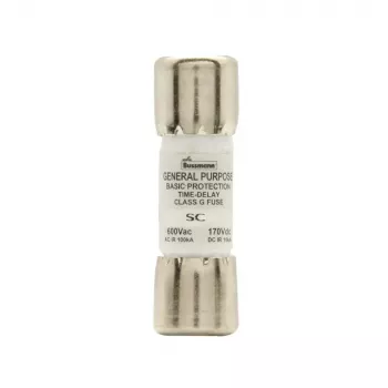 Eaton BK/SC-15 Bussmann fusible SC clase G 15 A 600 V AC 170 V DC fusible de cartucho rápido