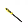 C.K Tools T0080A 10 lima plana, 250 mm, lima de alisado, picado cruzado, acero al carbono, DIN 7261