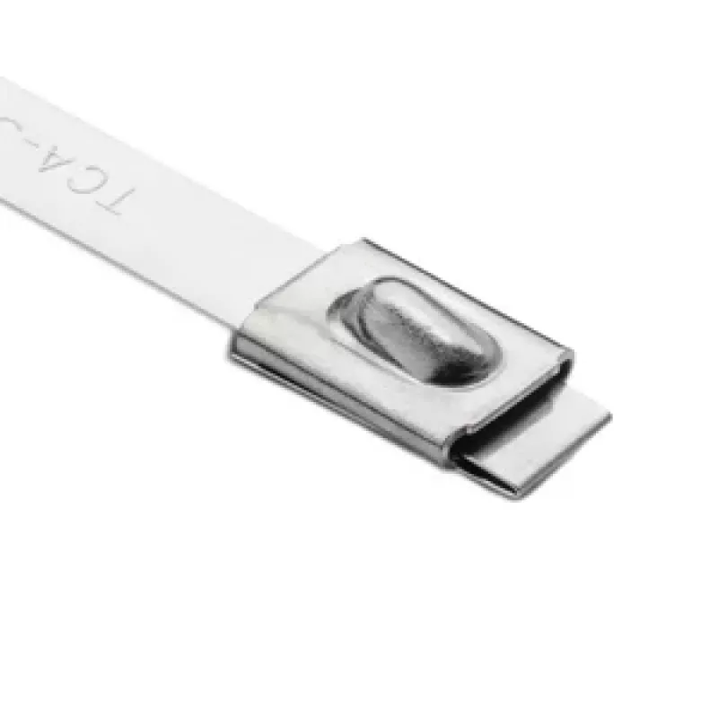 HellermannTyton MBT33H bridas de acero inoxidable, 360 mm x 7,9 mm, pack de 50 (111-94339)