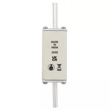 Eaton 80NHG0B fusible NH tamaño 0, 80 A, 500 V AC, gG, indicador mecánico, pack de 3