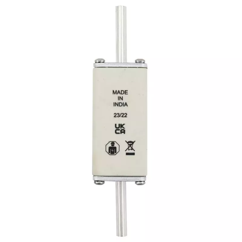 Eaton 80NHG0B fusible NH tamaño 0, 80 A, 500 V AC, gG, indicador mecánico, pack de 3
