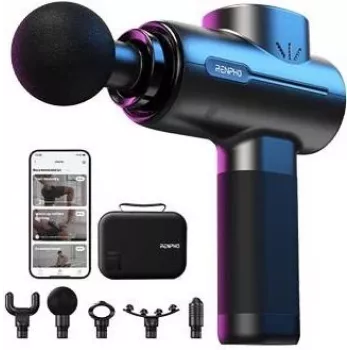 Renpho Active+ Massage Gun – pistola de masaje negra (R-C002S)