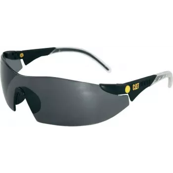 BULLITT CAT Dozer gafas de protección lentes transparentes montura negra/amarilla (DOZER104CATERPILLAR)