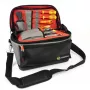 C.K Tools MA2641 maletín de equipos de prueba Plus, poliéster 600D, 300 x 220 x 100 mm, negro/azul