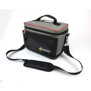 C.K Tools MA2641 maletín de equipos de prueba Plus, poliéster 600D, 300 x 220 x 100 mm, negro/azul