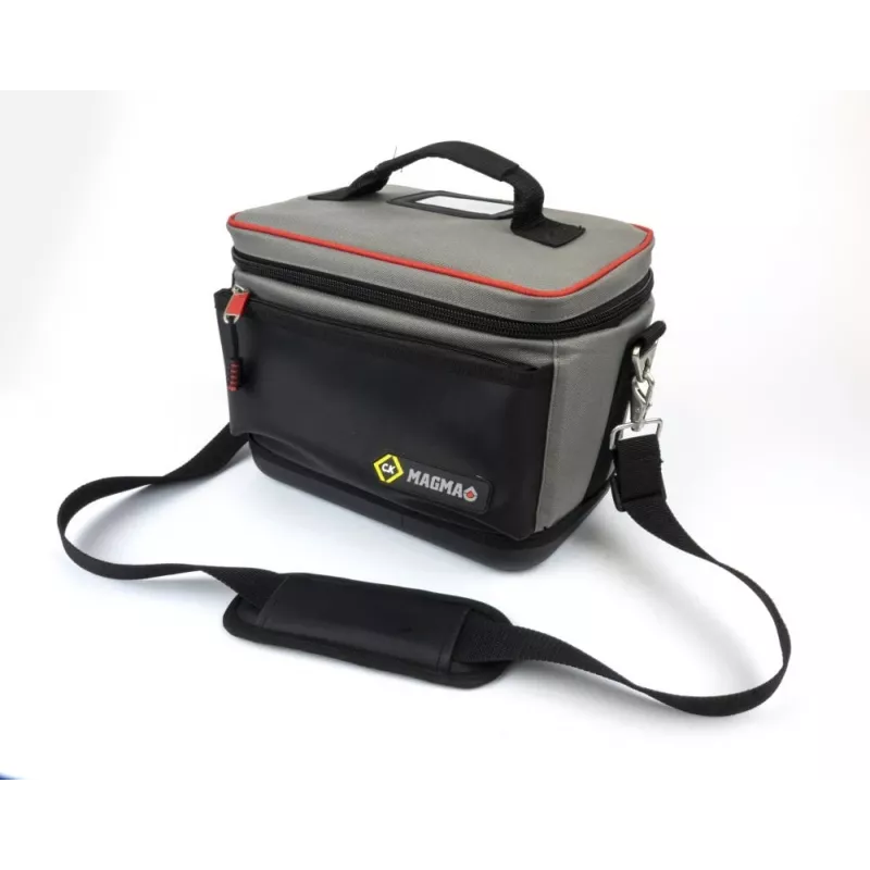 C.K Tools MA2641 maletín de equipos de prueba Plus, poliéster 600D, 300 x 220 x 100 mm, negro/azul