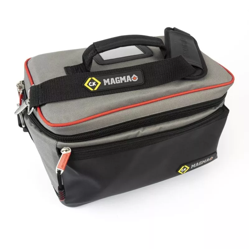 C.K Tools MA2641 maletín de equipos de prueba Plus, poliéster 600D, 300 x 220 x 100 mm, negro/azul