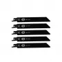 C.K Tools T0823 hojas de sierra sable 24 TPI, 150 mm, bimetálicas, pack de 5