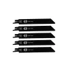 C.K Tools T0823 hojas de sierra sable 24 TPI, 150 mm, bimetálicas, pack de 5