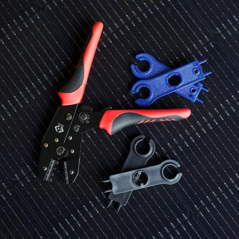 C.K Tools T4348 Set de llaves para conector solar MC4 1000V (2 uds.)