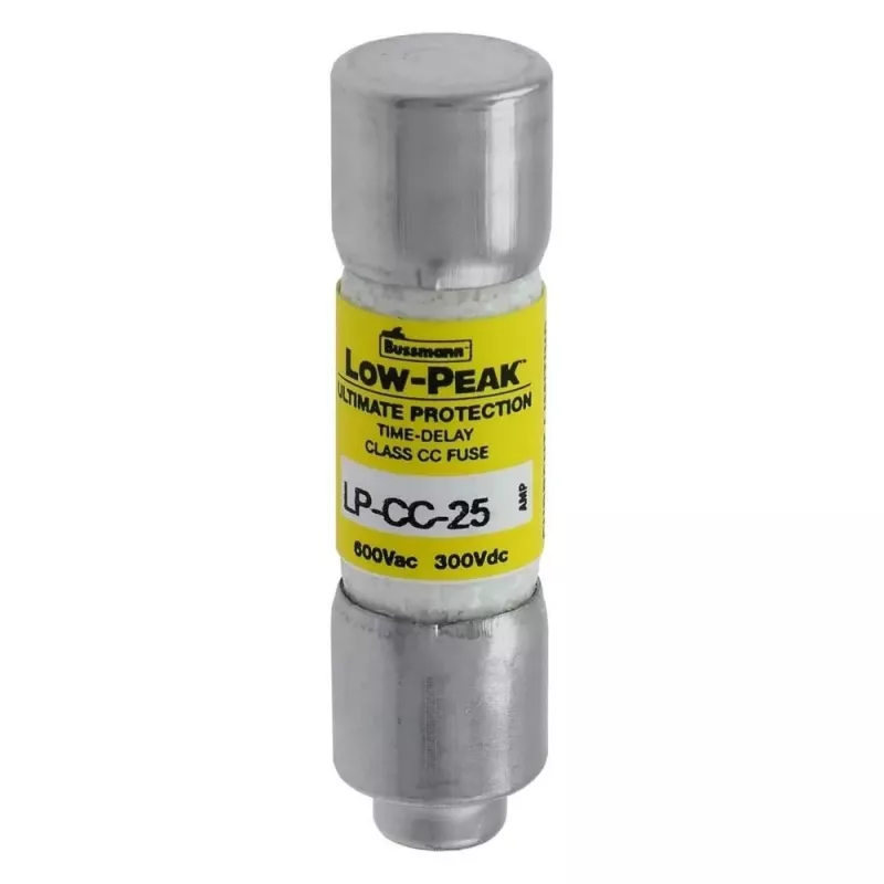 Eaton LP-CC-25 Fusible Class CC de 25A 600V retardado, pack de 10