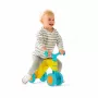Chillafish Itsibitsi Correpasillos de 4 ruedas para niños pequeños, amarillo/azul claro, 1-3 años