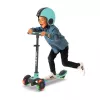 Chillafish Scotti Patinete de 3 ruedas con ruedas luminosas, a partir de 3 años, menta