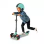 Chillafish Scotti Patinete de 3 ruedas con ruedas luminosas, a partir de 3 años, menta