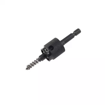 C.K Tools T3220 Adaptador de cambio rápido para vástago hexagonal, accionamiento de 1/4 pulgadas, acero cromo-vanadio