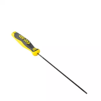 C.K Tools T0079A 4 Limas para motosierra, 4 x 175 mm, redondas, picado simple