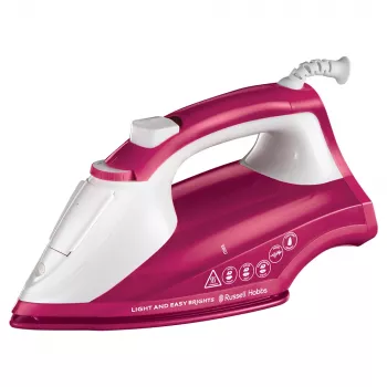 Russell Hobbs Light & Easy Pro 2400W plancha de vapor Easy Brights Berry (26480-56)