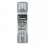 Eaton KTK-15 fusible de cartucho, 15 A, 600 V AC/DC, ultrarrápido, 10 mm x 38 mm, pack de 10