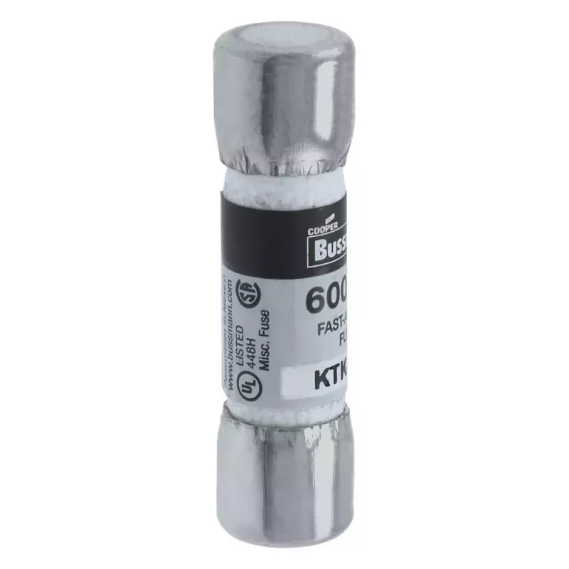 Eaton KTK-15 fusible de cartucho, 15 A, 600 V AC/DC, ultrarrápido, 10 mm x 38 mm, pack de 10