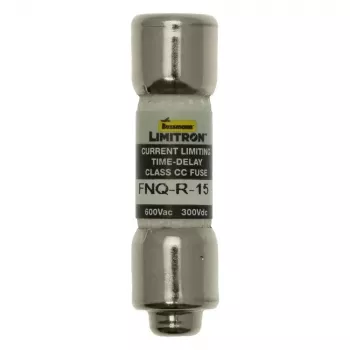 Eaton FNQ-R-15 fusible lento 15A 600V AC/300V DC Class CC pack de 10