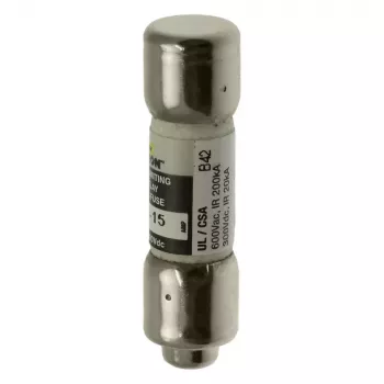 Eaton FNQ-R-15 fusible lento 15A 600V AC/300V DC Class CC pack de 10