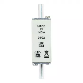 Eaton 32NHG000B cartucho fusible NH con indicador mecánico, 32 A, 500 V AC, tamaño 000, gG, pack de 3