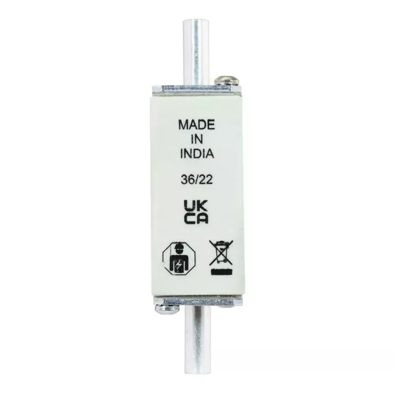 Eaton 32NHG000B cartucho fusible NH con indicador mecánico, 32 A, 500 V AC, tamaño 000, gG, pack de 3