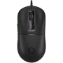 LORGAR MSA10R ratón gaming con cable, PixArt 3311, 6 botones programables, negro (LRG-MSA10R-BK)