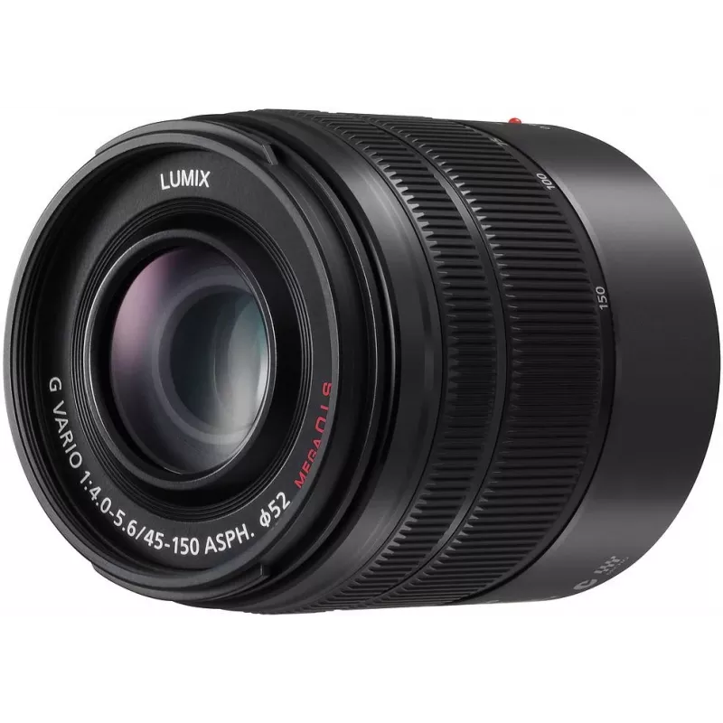 Objetivo Panasonic Lumix G X Vario 45-150mm f/4.0-5.6 ASPH. MEGA O.I.S. (negro) H-FS45150E-K