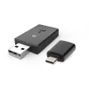 Adaptador Bluetooth 5.0 USB-A Nedis CKAA2400BK negro 10 m de alcance