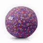 Globo de látex Bubabloon BUBA BLOON con funda de tela, círculos lila