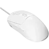 LORGAR MSA10R Ratón gaming con cable, PixArt 3311, 6 botones programables, blanco (LRG-MSA10R-WH)
