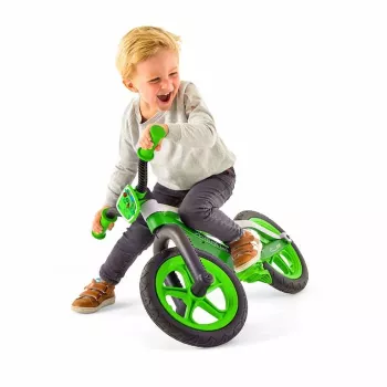 Chillafish BMXie 2 bicicleta sin pedales para niños de 2 a 5 años, verde