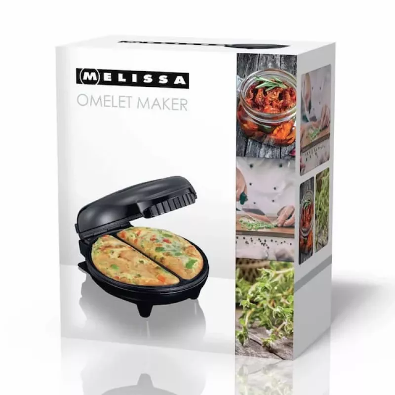 Melissa 16250086 Máquina para hacer tortillas, 750 W, negro