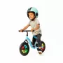 Chillafish Charlie 10 bicicleta sin pedales, azul, con ruedas LED luminosas, para niños de 18 meses a 4 años