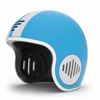 Chillafish Bobbi casco de seguridad para niños, azul, talla S (48-52 cm)