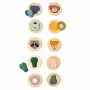 Trixie Dog Activity dispensador de premios juguete rodante - caucho natural madera, apertura ajustable, nivel 1