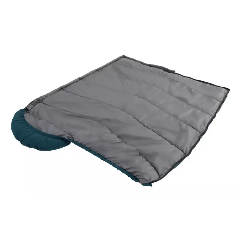 Easy Camp 240210 saco de dormir para adultos microfibra, Oxford, poliéster azul