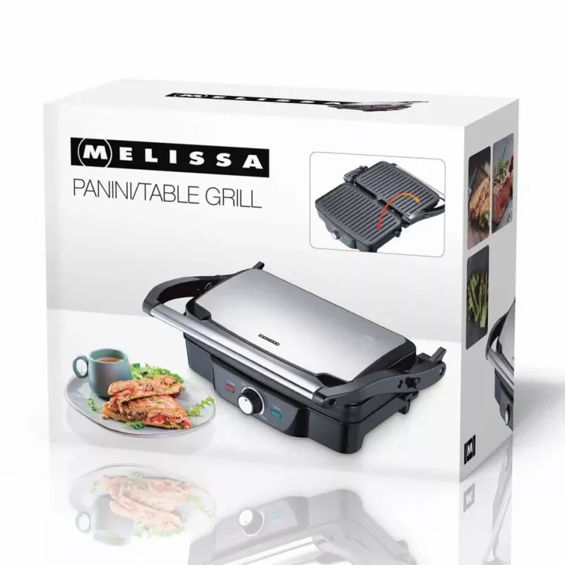 Melissa parrilla para paninis 1600W negra