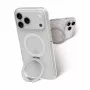 dbramante1928 Iceland Ultra D3O MagSafe Funda con soporte para iPhone 18 Pro Max / 17 Pro Max, transparente
