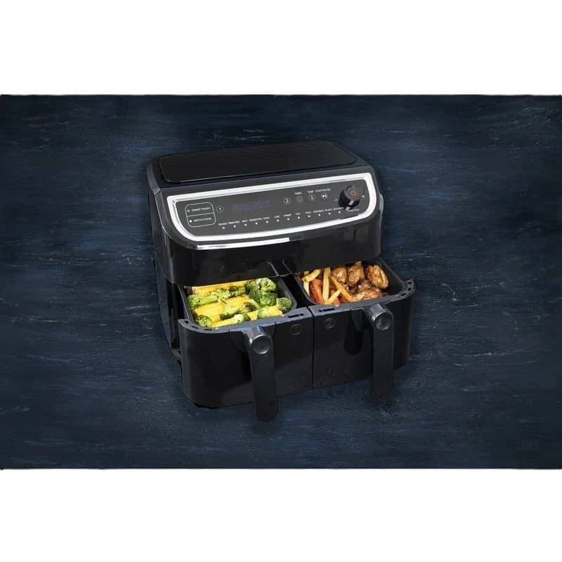 Gastronoma freidora de aire Dual Basket 9L 2400W negra