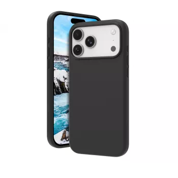 DBRAMANTE1928 Monaco funda para iPhone 18 Pro Max / 17 Pro Max - Night Black
