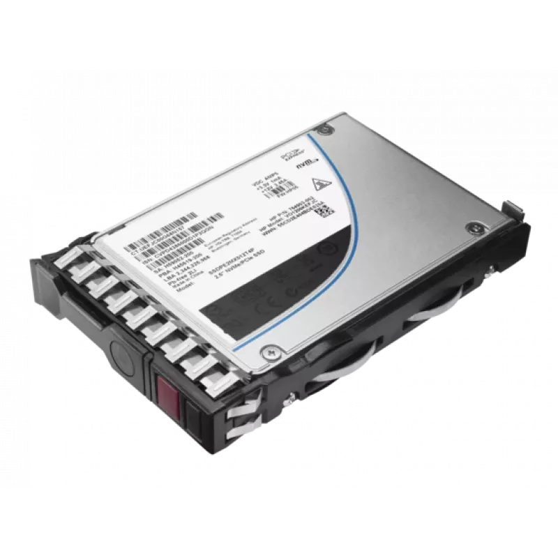 HPE 960GB Read Intensive SATA 6Gb/s 2,5 pulgadas SFF SSD Hot-Swap con Smart Carrier 868928-001